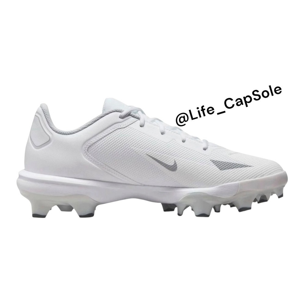 Size 10.5 Nike Force Trout 8 Pro MCS Baseball Cleats White CZ5914-100 Men's New - Picture 6 of 7